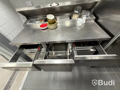 Novameta refrigerated counter with 7 drawers - FUNCTION UNCERTAIN
