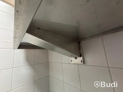 2 Novameta stainless steel shelves