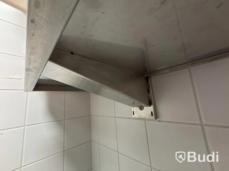2 Novameta stainless steel shelves