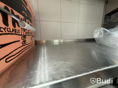2 Novameta stainless steel shelves