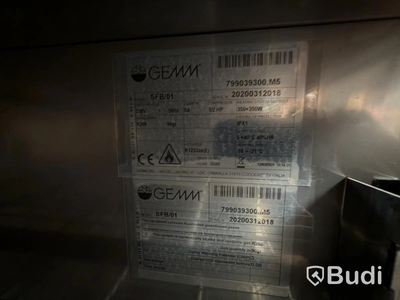 GEMM SFB01 Freezer Cabinet