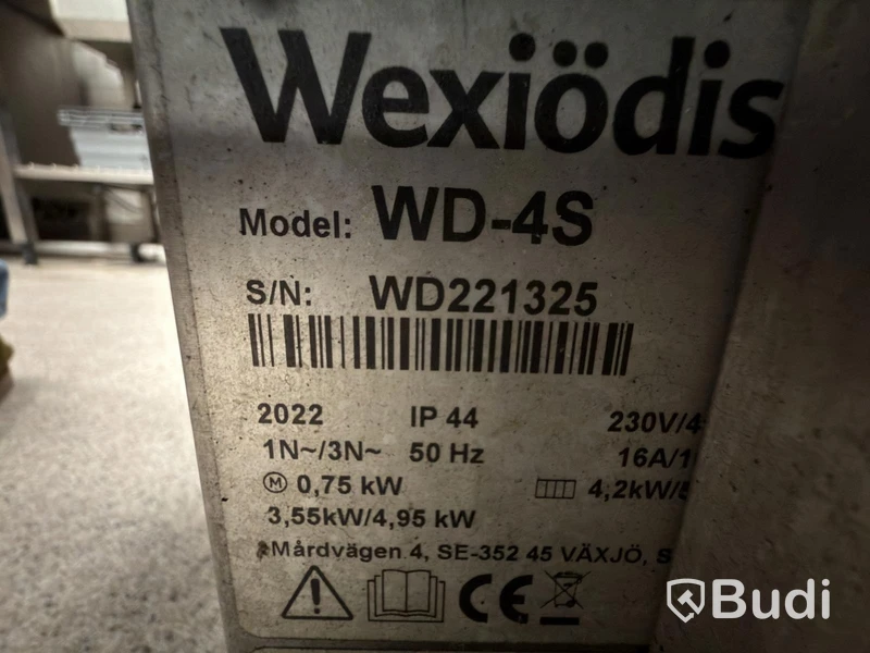 Diskmaskin Wexiödisk WD-4S