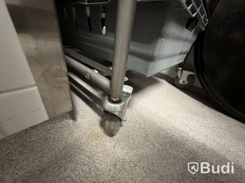 Stainless steel trolley