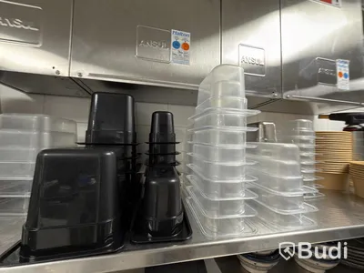 Boxes of assorted kitchen utensils