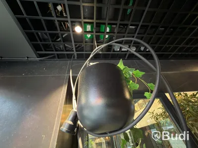 6 hanging planters with artificial plants