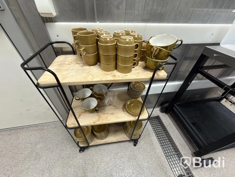 Koppar G. benedikt 1882 kaffekoppar te koppar asietter