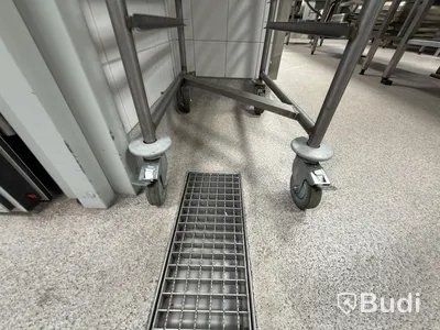 Stainless steel tray trolley