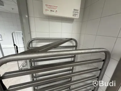 Stainless steel tray trolley