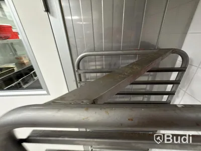 Stainless steel tray trolley
