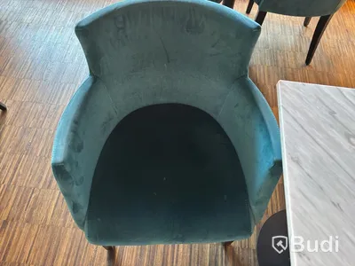 Marble table incl. 2 armchairs, Homeline