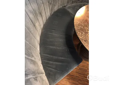 Sofa including marble table