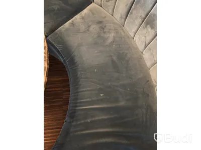 Sofa including marble table