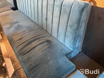 Sofa incl. 3 tables and 3 chairs