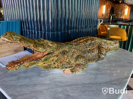 Krokodil dekoration