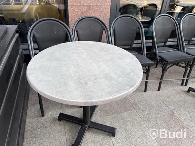 Lot of chairs and tables - outdoor furniture