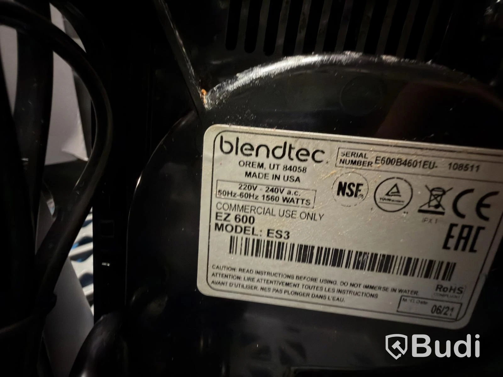 Blandade trasiga mixers blendtec