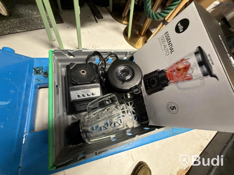 Blandade trasiga mixers blendtec