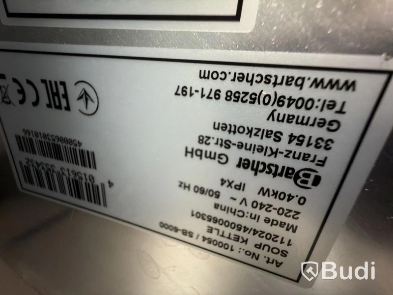 Soppkokare Bartscher