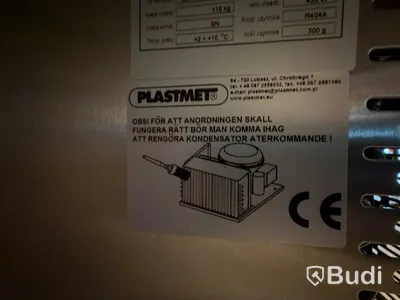 Refrigerated buffet counter Plastmet PS 01 87 with glass top