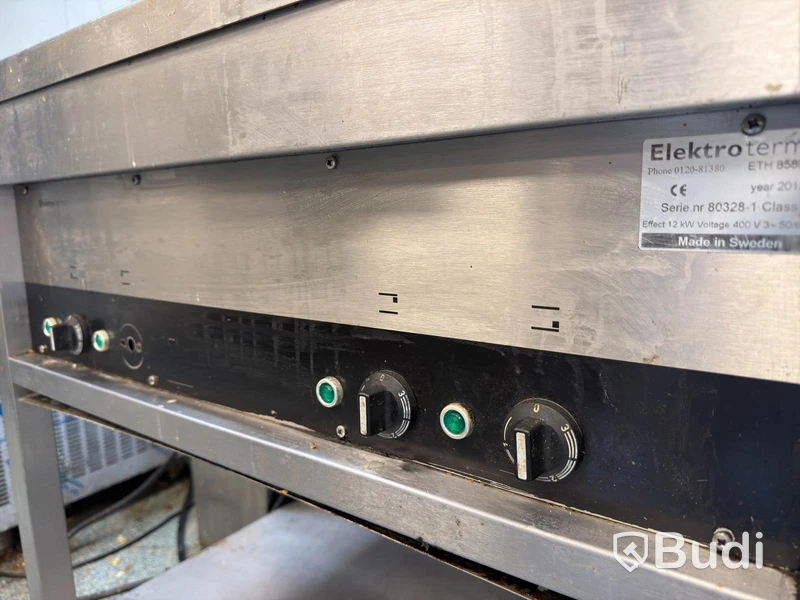 Restaurangspis / hällspis Elektrotermo ETH 8580K, 12 kW