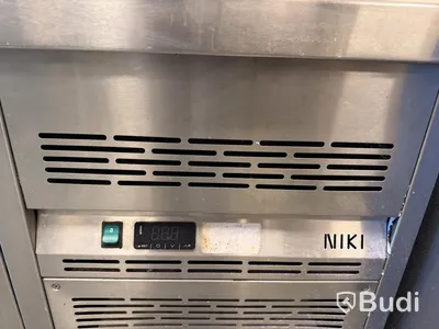 Kylbänk med lådor, Niki Inox PA6014CM