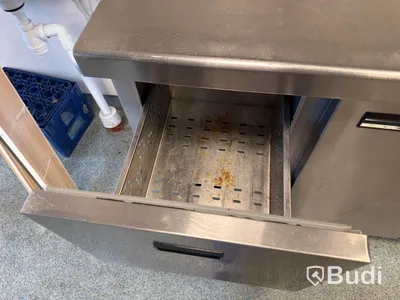 Kylbänk med lådor, Niki Inox PA6014CM