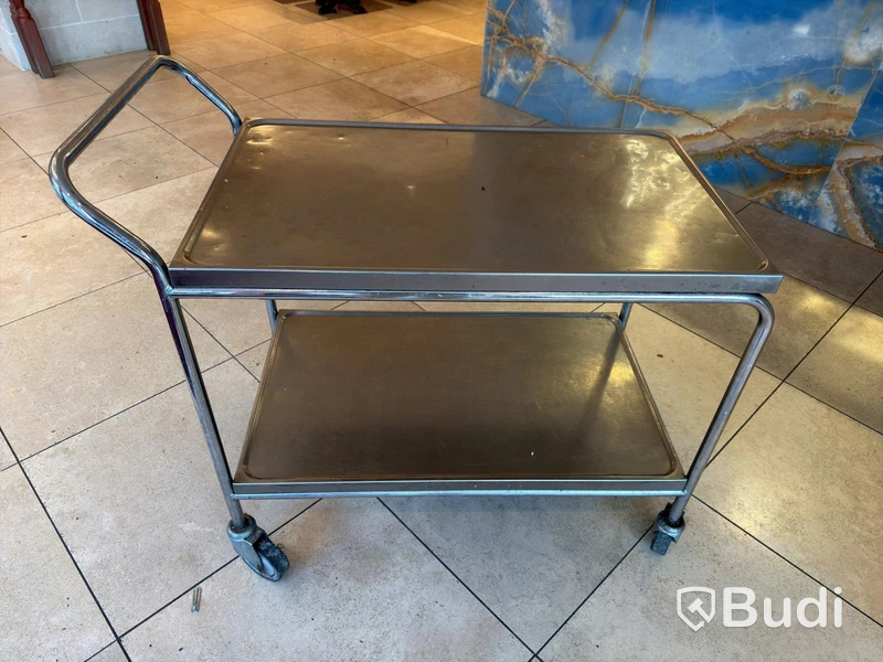 Stainless steel trolley