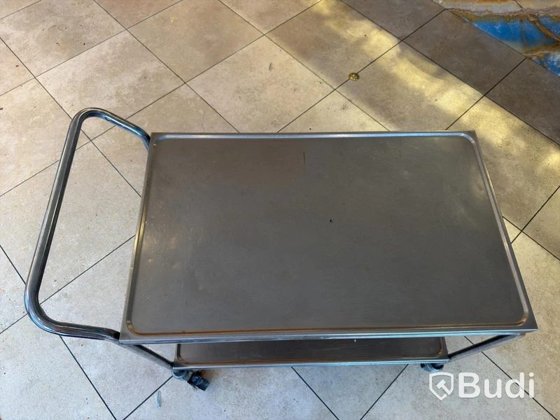 Stainless steel trolley