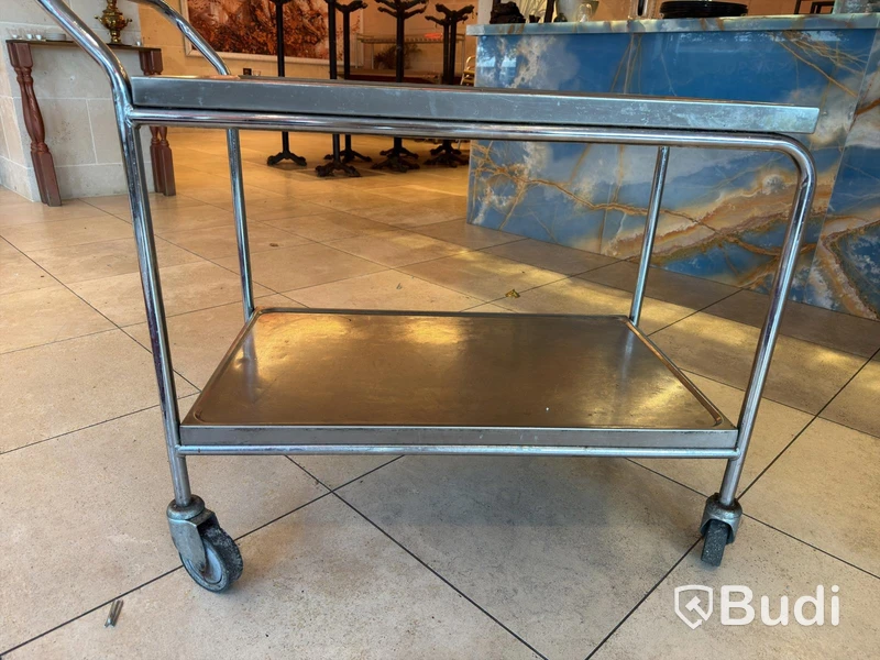 Stainless steel trolley
