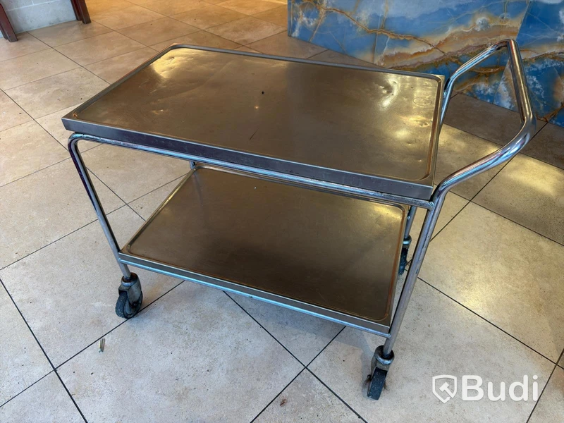 Stainless steel trolley