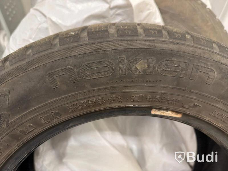 3 Nokian tires, 205/60R16 96T XL, studded winter tires