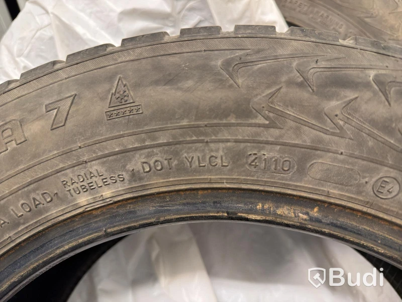 3 Nokian tires, 205/60R16 96T XL, studded winter tires
