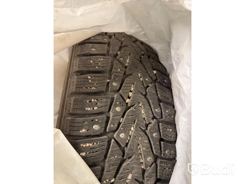 3 Nokian tires, 205/60R16 96T XL, studded winter tires