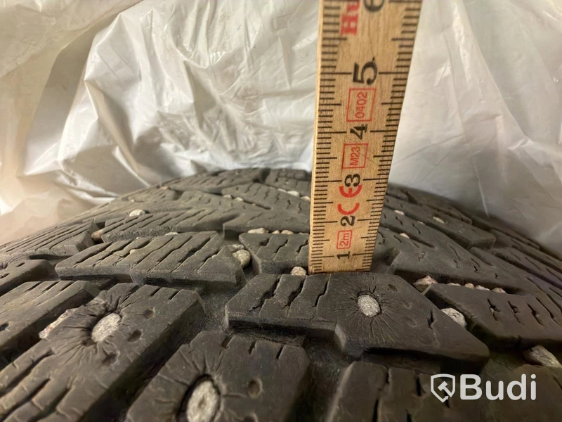 3 Nokian tires, 205/60R16 96T XL, studded winter tires