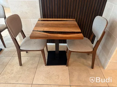 Lot of tables and chairs