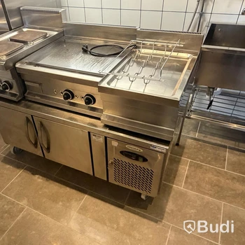 Komplett stekstation med kylbänk
