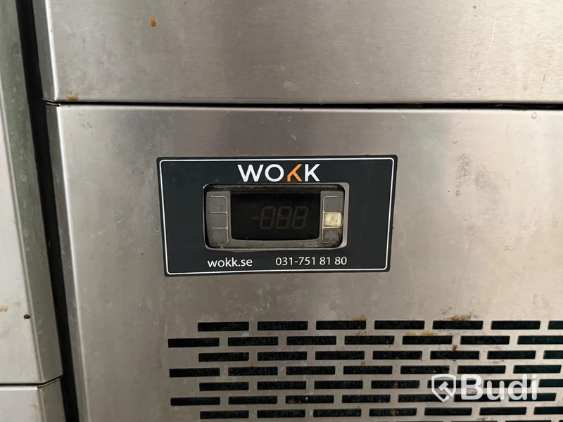 Kylbänk Wokk CT123MD3, rostfri (defekt)