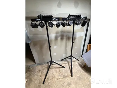 Komplett ljudsystem Vonyx, med 4 högtalare, 2 bas, mixerbord och ljus
