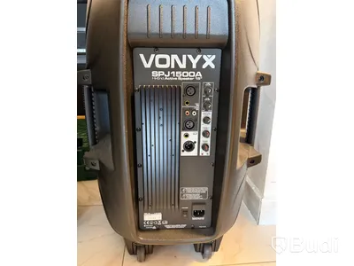 Komplett ljudsystem Vonyx, med 4 högtalare, 2 bas, mixerbord och ljus