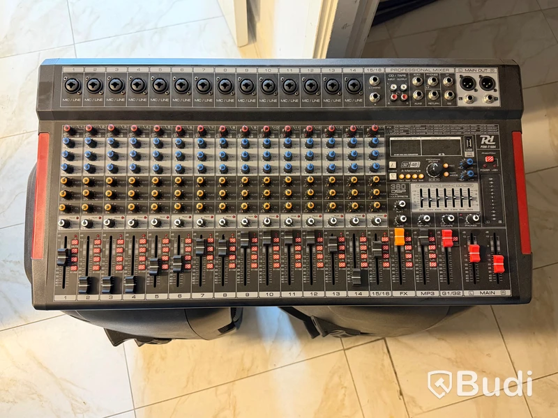 Komplett ljudsystem Vonyx, med 4 högtalare, 2 bas, mixerbord och ljus