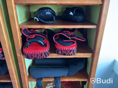 Lot of boxing equipment