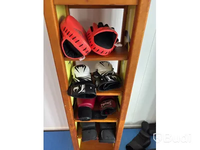 Lot of boxing equipment