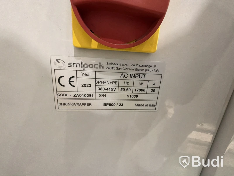 Shrink Wrapper Smipack BP800 (Leasing?)