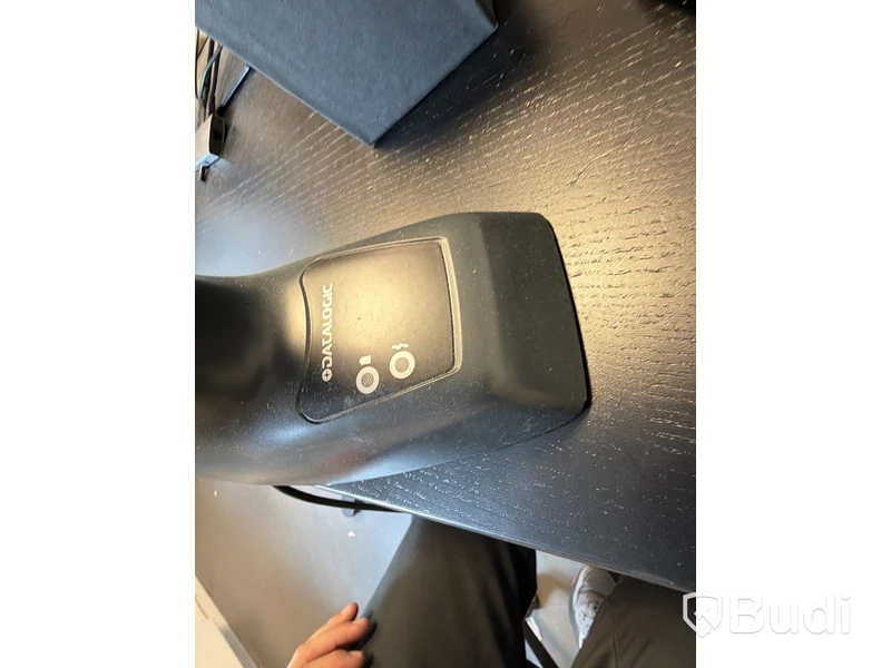 Datalogic barcode scanner with charging station