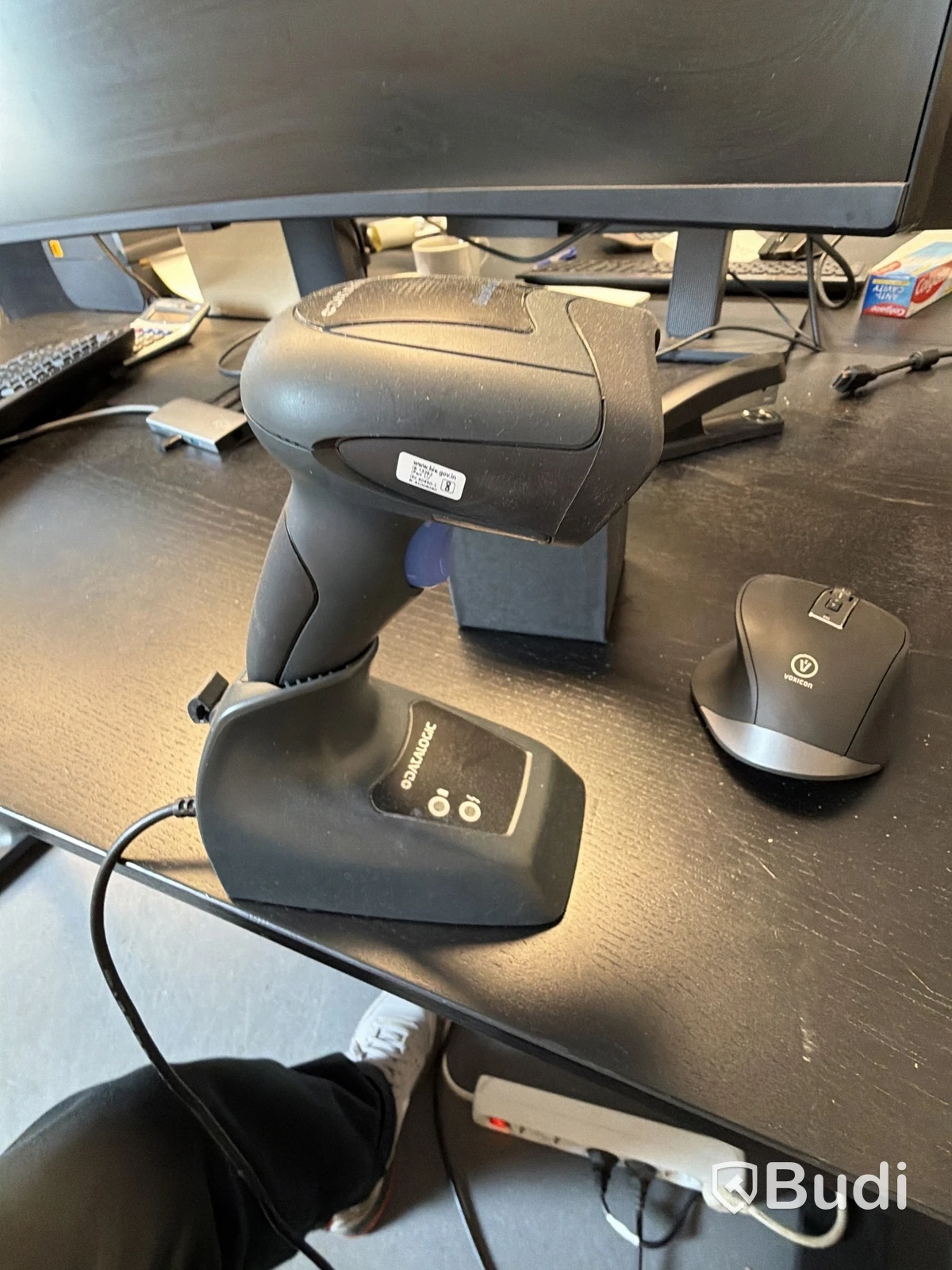 Datalogic barcode scanner with charging station
