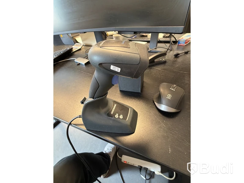 Datalogic barcode scanner with charging station