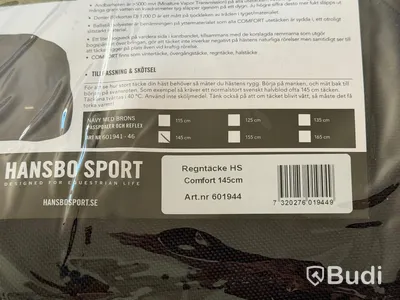 Ridutrustning - schabrak, regntäcke och 2-pack kylbandage, Hansbo Sport/ PS of Sweden