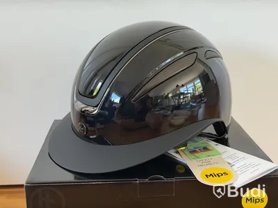 Riding helmet, Hansbo Sport, Air Glossy Metal, MIPS, size M