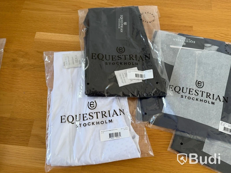 Riding apparel - 2 pairs of tights and 2 tops, Equestrian Stockholm, size 13/14 years