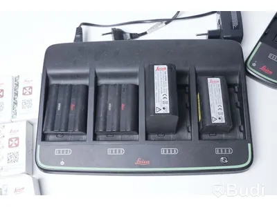 Parti med laddare och batterier - Leica